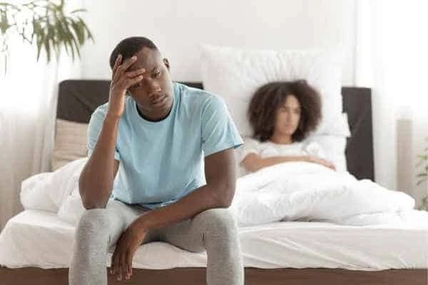 Man upset about ED symptoms Longbridge
