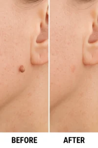 Skin tags removal Longbridge before and after