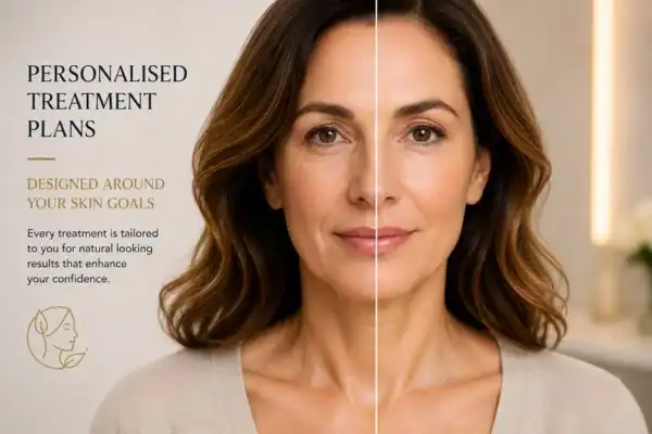Before and after results of Collagen Lift Therapy Longbridge