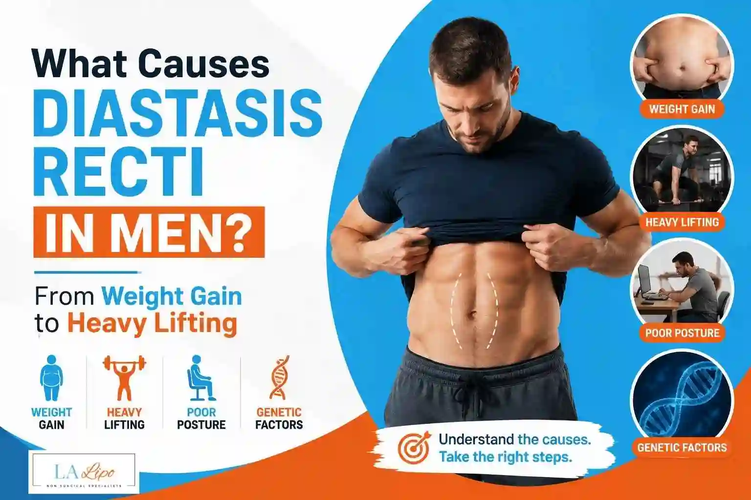 What Causes Diastasis Recti in Men? From Weight Gain to Heavy Lifting Longbridge